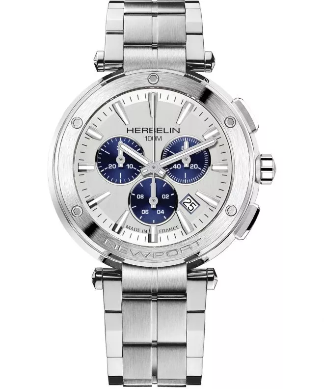 Zegarek męski Herbelin Newport Chronograph 37688B42 (37688/B42)
