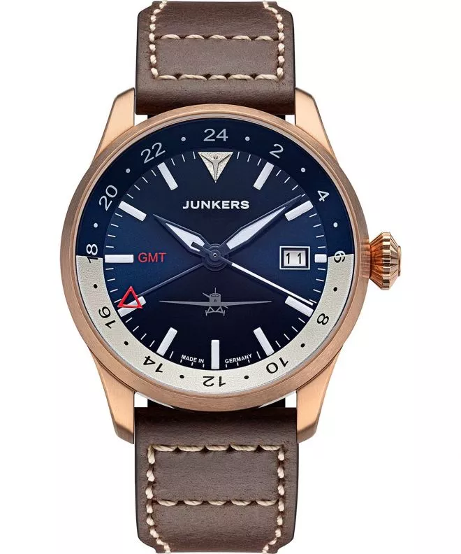 Zegarek męski Junkers Flieger Automatic GMT 9.66.01.01