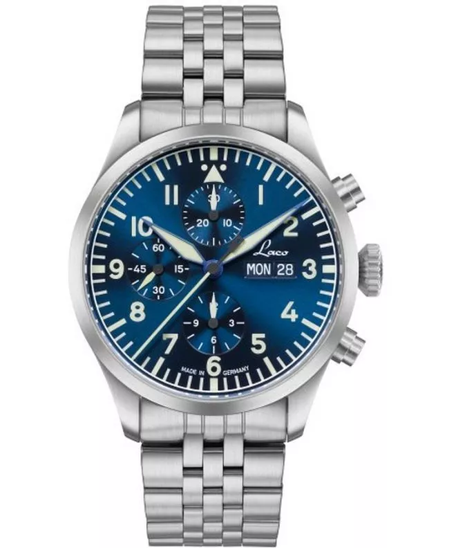 Zegarek męski Laco Kiel 2 Automatic Chronograph LA-862186.MB