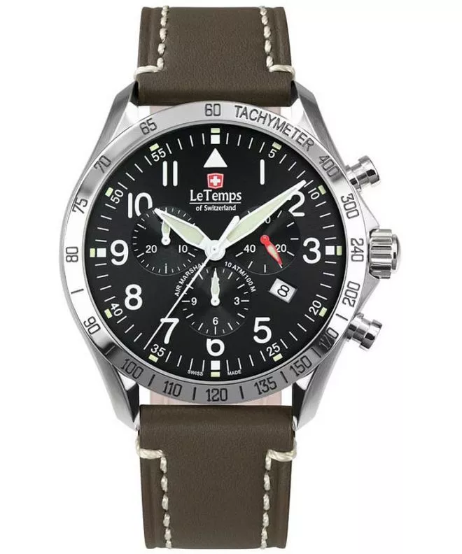 Zegarek męski Le Temps Air Marshal Chronograph LT1041.01BL16