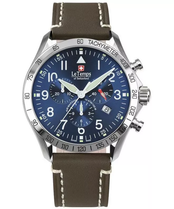 Zegarek męski Le Temps Air Marshal Chronograph LT1041.03BL16