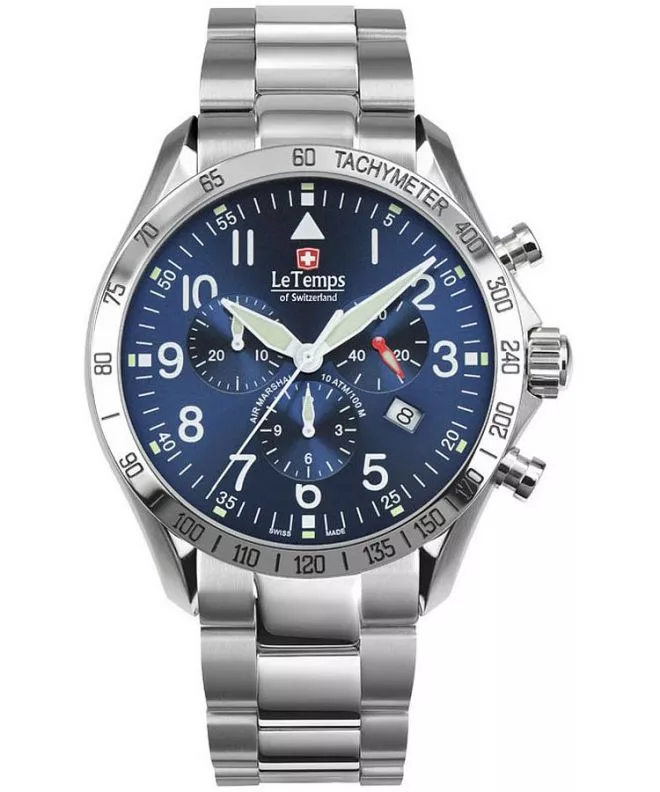 Zegarek męski Le Temps Air Marshal Chronograph LT1041.03BS01