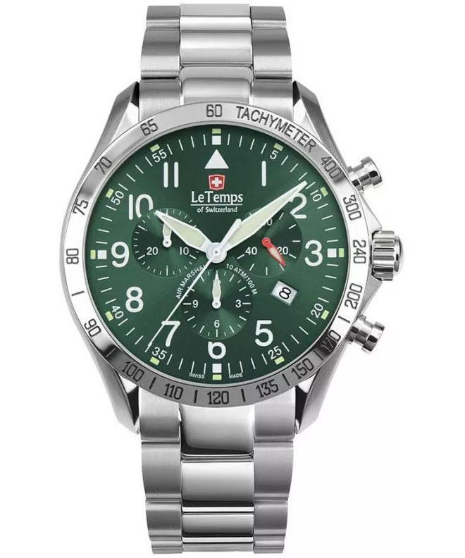 Zegarek męski Le Temps Air Marshal Chronograph LT1041.04BS01