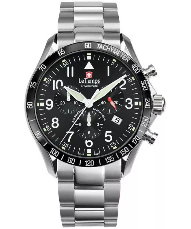 Zegarek męski Le Temps Air Marshal Chronograph LT1041.12BS01