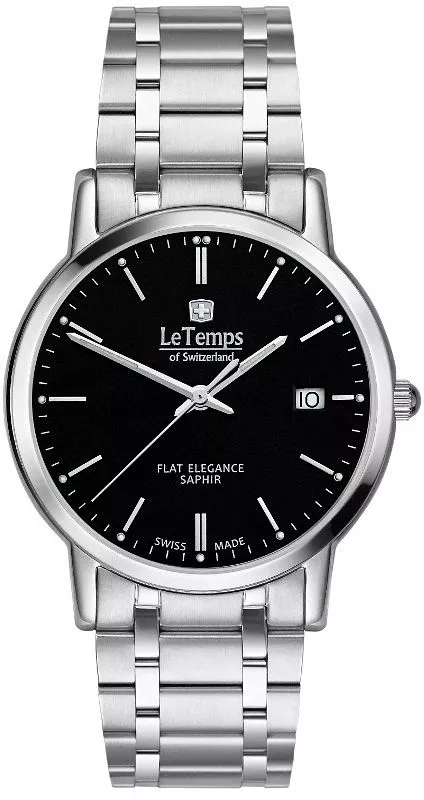 Zegarek męski Le Temps Flat Elegance 					 LT1087.06BS01