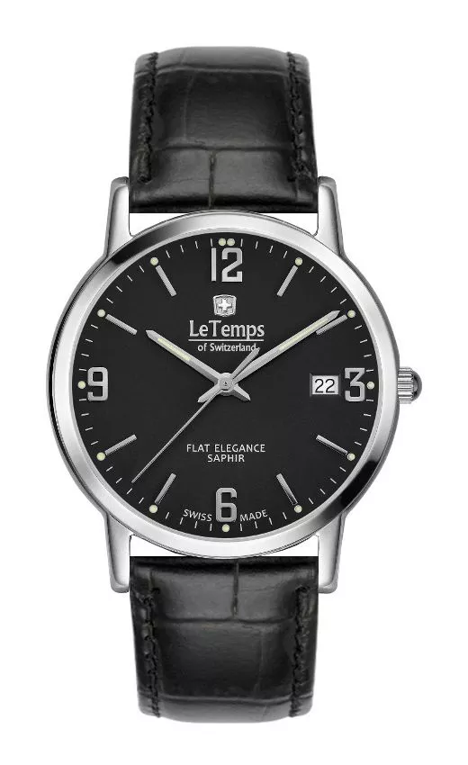 Zegarek męski Le Temps Flat Elegance LT1087.09BL01