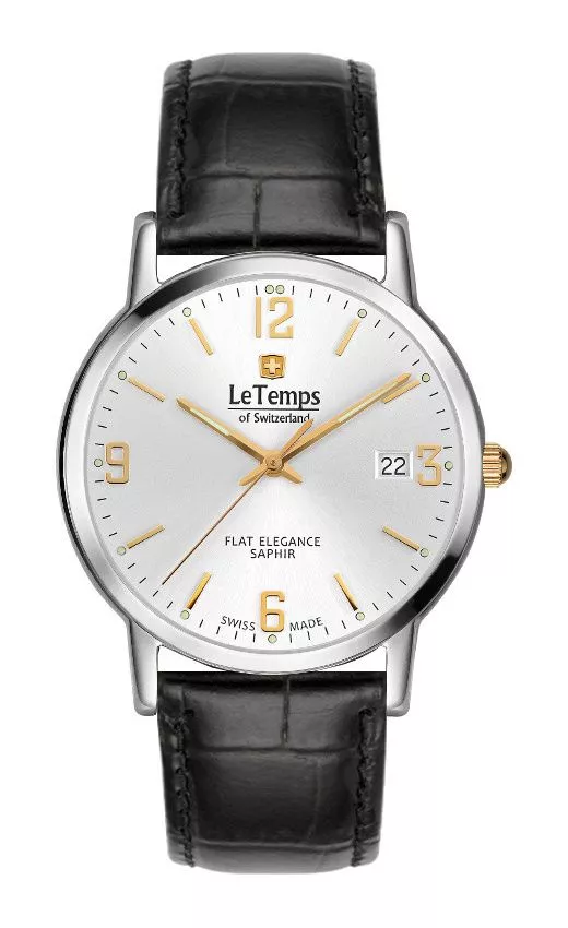 Zegarek męski Le Temps Flat Elegance LT1087.66BL61