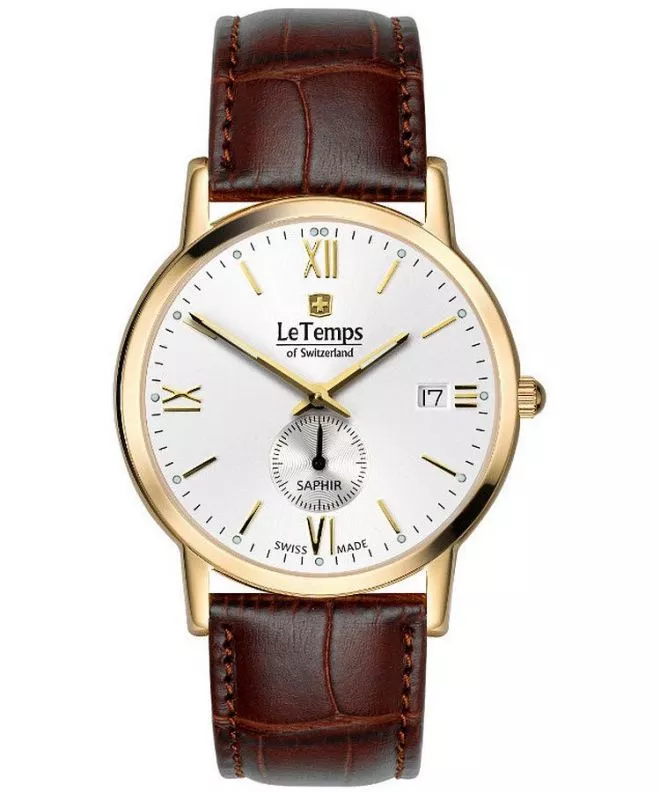 Zegarek męski Le Temps Flat Elegance LT1087.82BL62