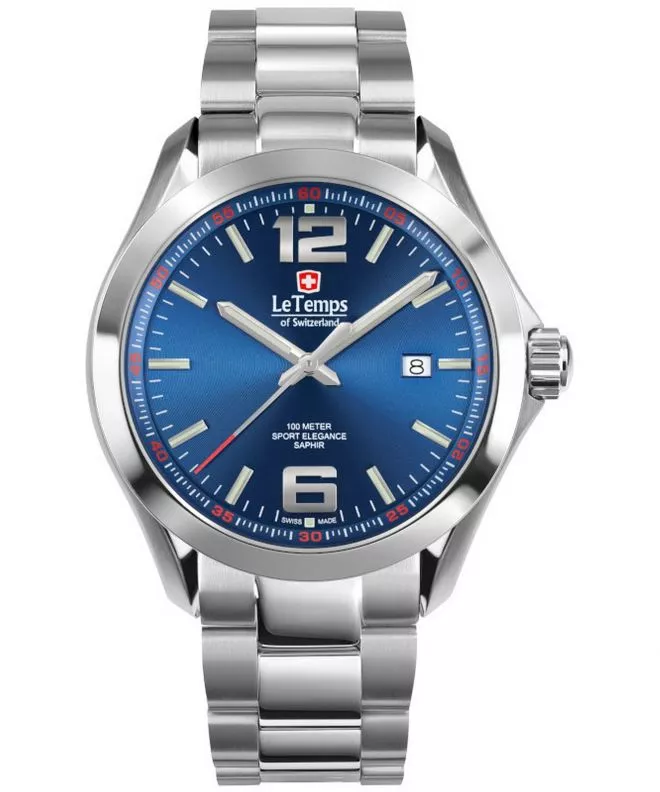 Zegarek męski Le Temps Sport Elegance 																		 LT1040.09BS01