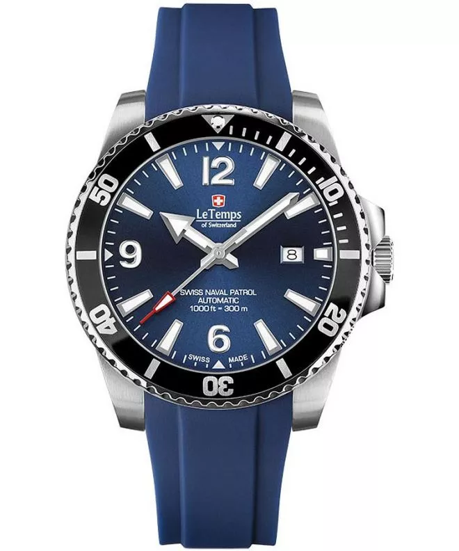 Zegarek męski Le Temps Swiss Naval Patrol Automatic LT1045.13BR03
