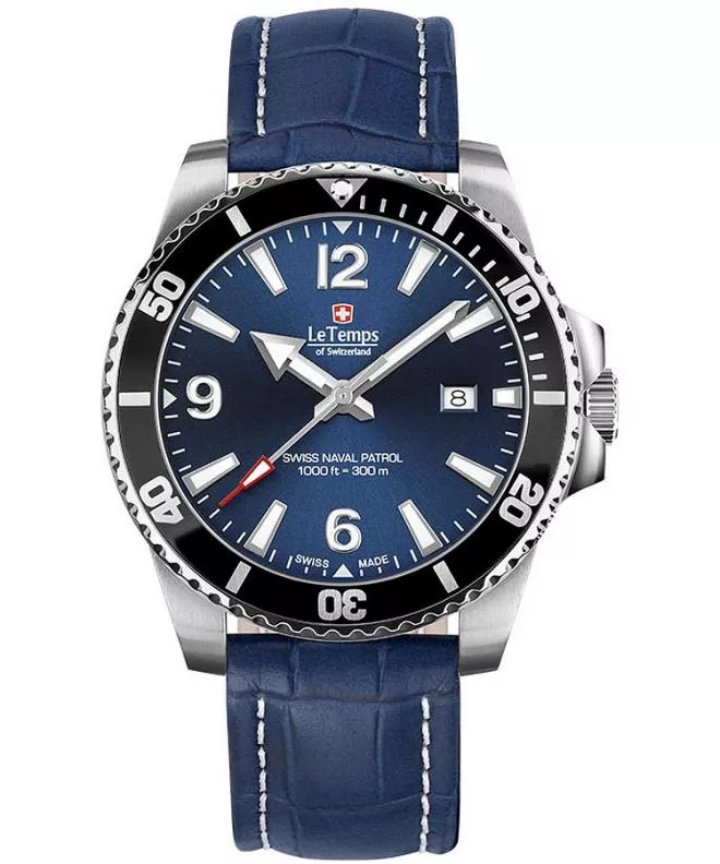 Zegarek męski Le Temps Swiss Naval Patrol LT1043.13BL13