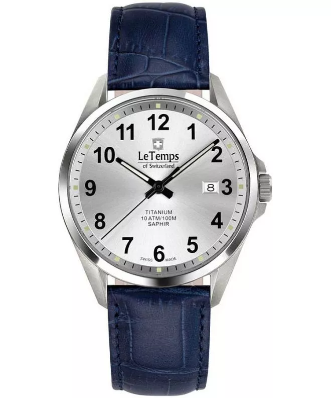 Zegarek męski Le Temps Titanium LT1025.01BL83