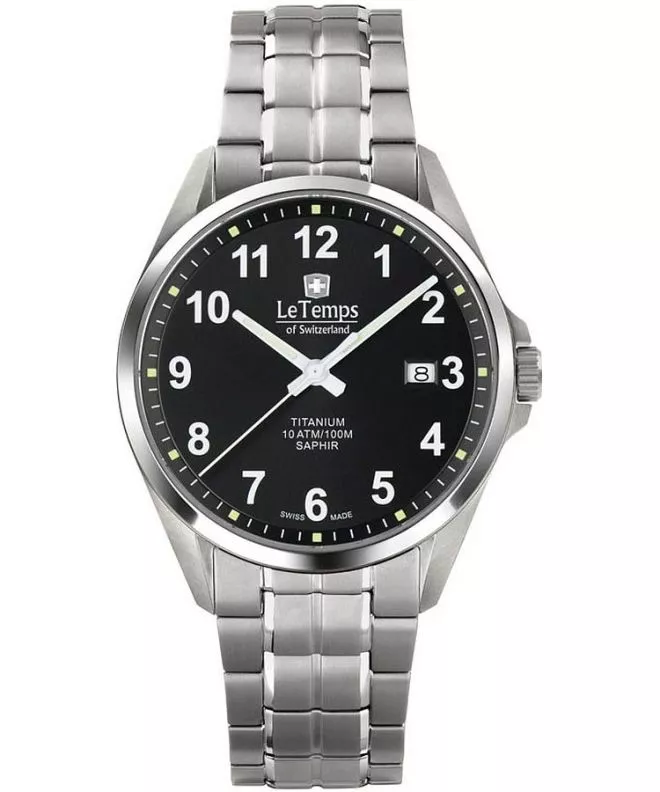 Zegarek męski Le Temps Titanium LT1025.07TB01