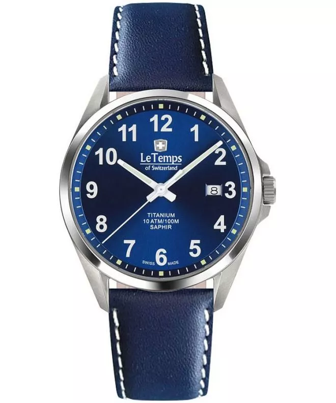 Zegarek męski Le Temps Titanium LT1025.08BL88