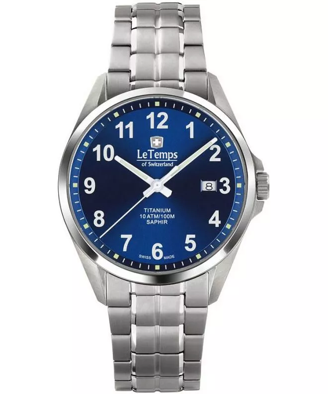 Zegarek męski Le Temps Titanium LT1025.08TB01