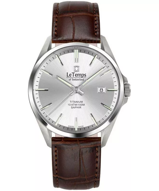 Zegarek męski Le Temps Titanium LT1025.11BL82
