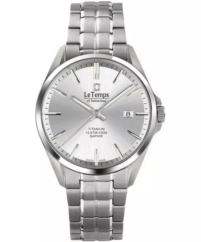 Zegarek męski Le Temps Titanium LT1025.11TB01