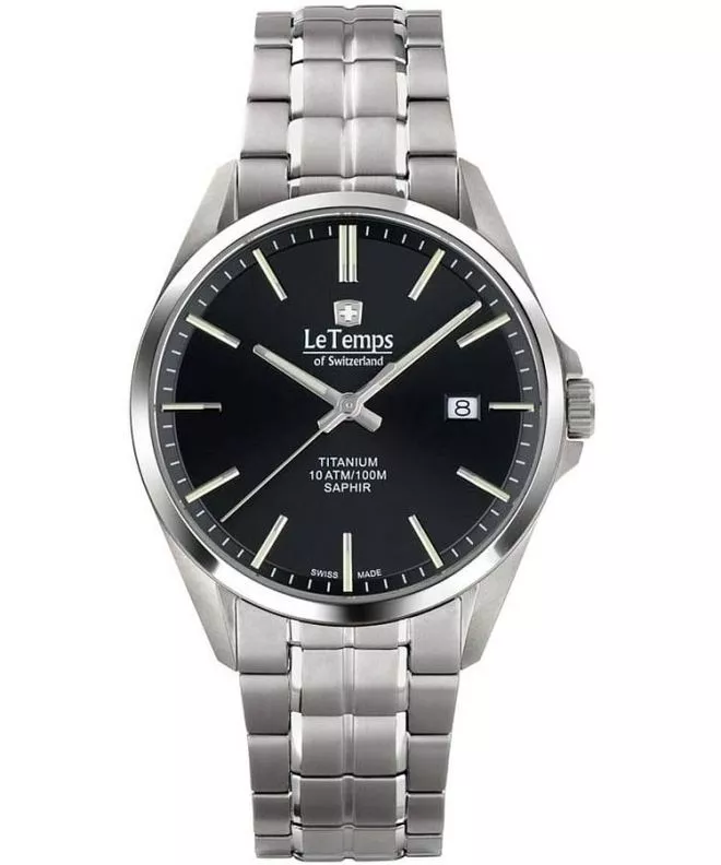 Zegarek męski Le Temps Titanium LT1025.12TB01