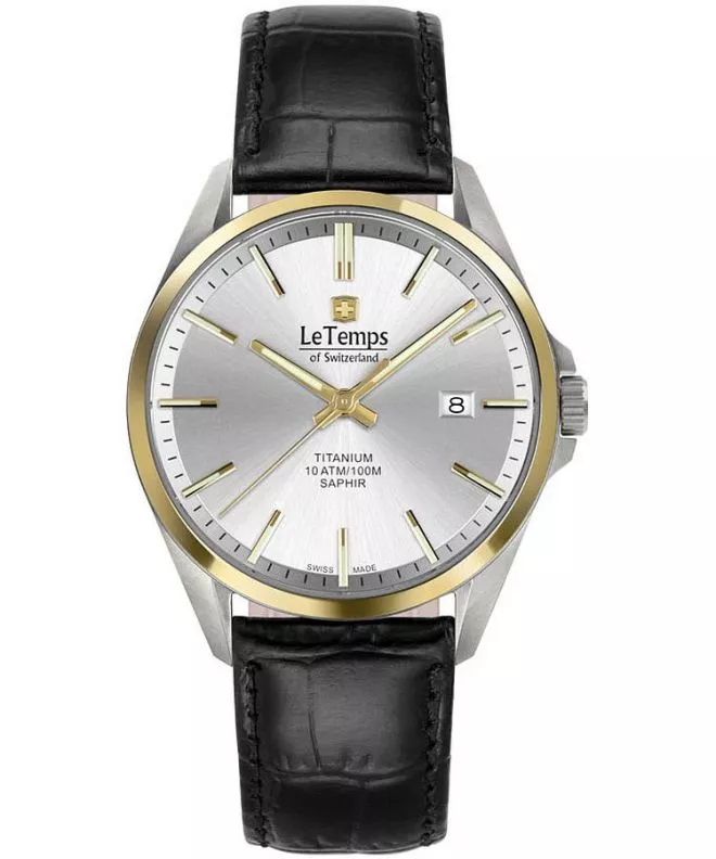 Zegarek męski Le Temps Titanium LT1025.64BL81