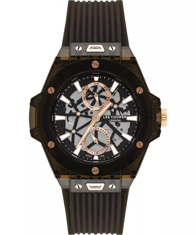 Zegarek męski Lee Cooper Spring 24 Skeleton Automatic LC07975.051