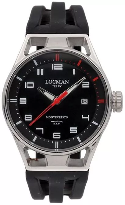 Zegarek męski Locman Montecristo Automatic 0541A01S-00BKRDSK