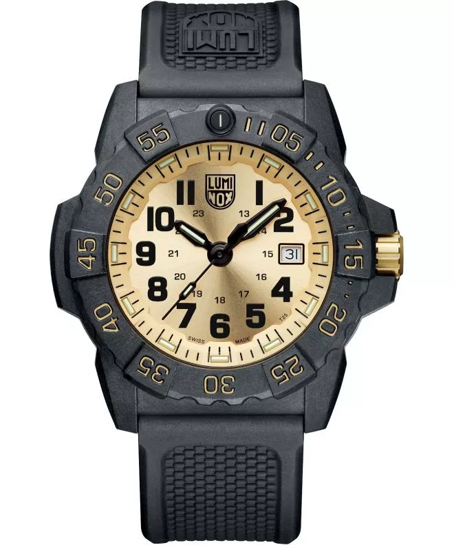 Zegarek męski Luminox Navy Seal 3500 Series SET Gold Limited Edition XS.3505.GP.SET