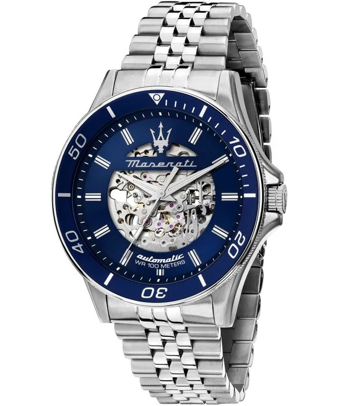 Zegarek męski Maserati Sfida Skeleton Automatic R8823140011