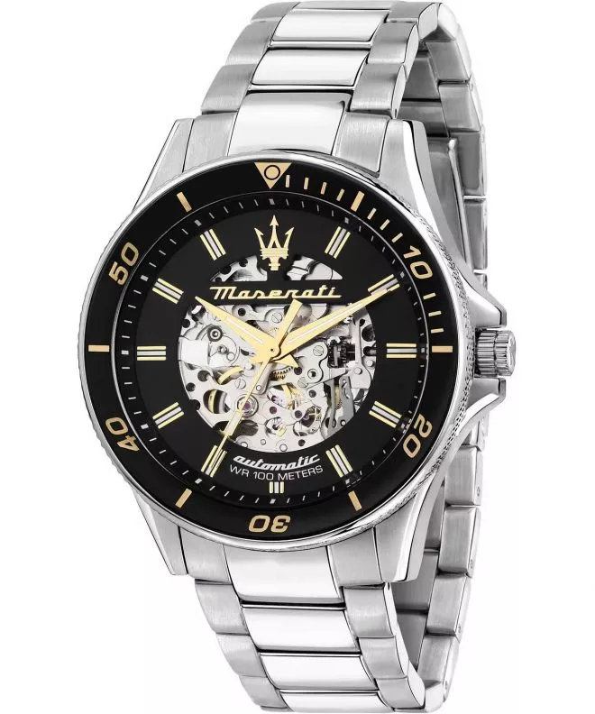 Zegarek męski Maserati Sfida Skeleton Automatic R8823140014