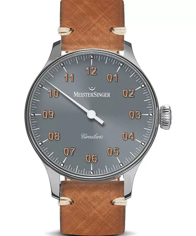 Zegarek męski MeisterSinger Circularis CC327G_SVSL03