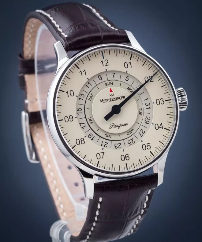 Zegarek męski MeisterSinger Pangaea Day Date Automatic	 PDD903_SG02W