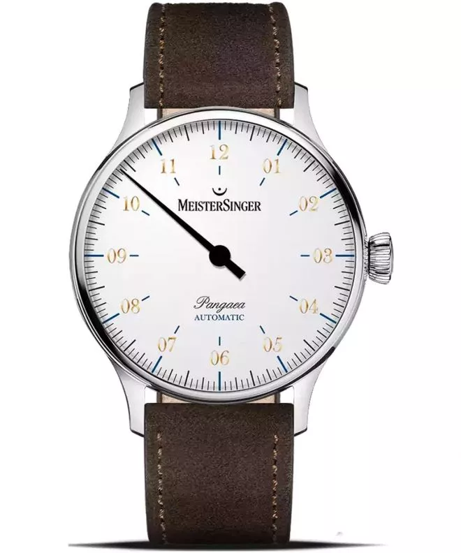 Zegarek męski MeisterSinger Pangaea White Automatic PM9901G_SV02
