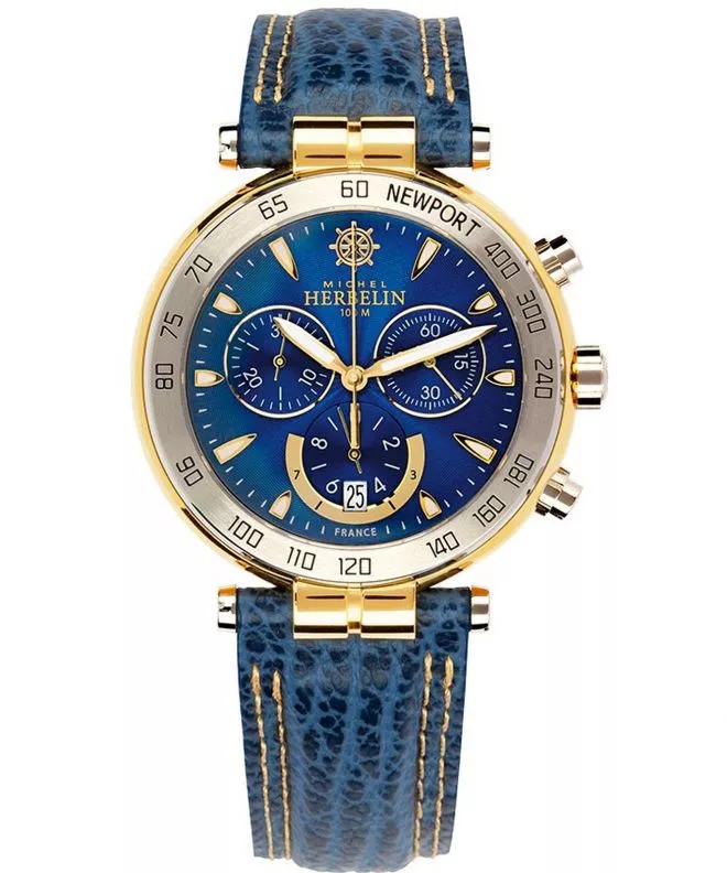 Zegarek męski Herbelin Newport Originals Chronograph 37654T35 (37654/T35)