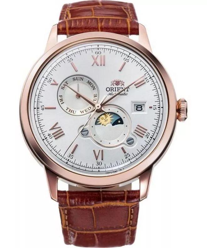 Zegarek męski Orient Bambino Sun & Moon Automatic RA-AK0801S30B