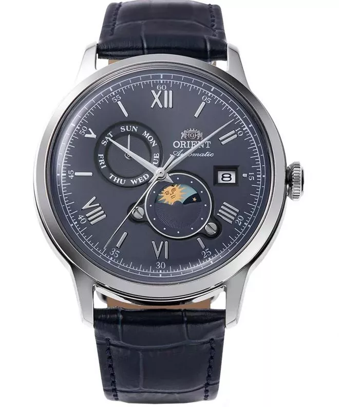 Zegarek męski Orient Bambino Sun & Moon Automatic RA-AK0806L30B