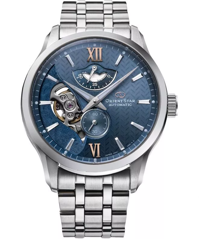 Zegarek męski Orient Star Contemporary Open Heart Automatic RE-AV0B08L00B