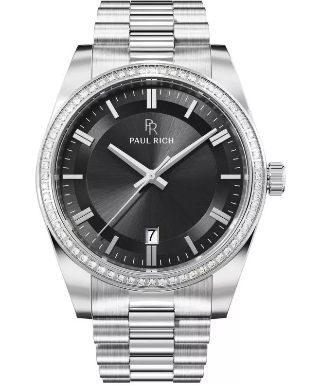 Zegarek męski Paul Rich Legacy Silver Black 783385960823