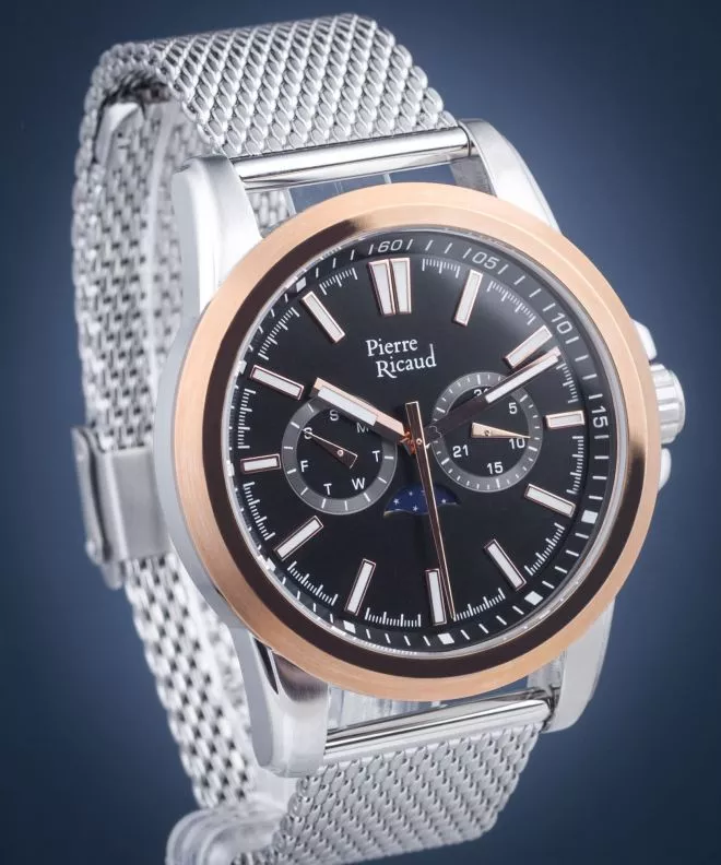 Zegarek męski Pierre Ricaud Moon Phase P60034.R1R4QF