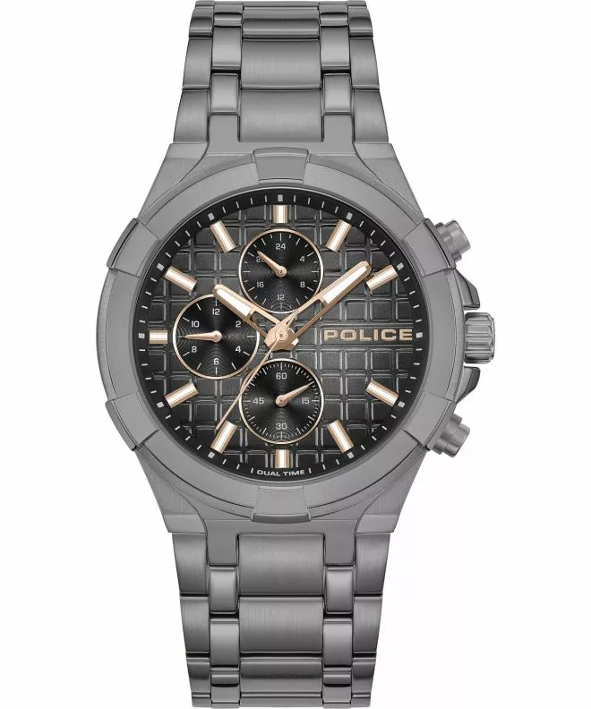 Zegarek męski Police Guardian Chronograph Dual Time PEWGK0082005