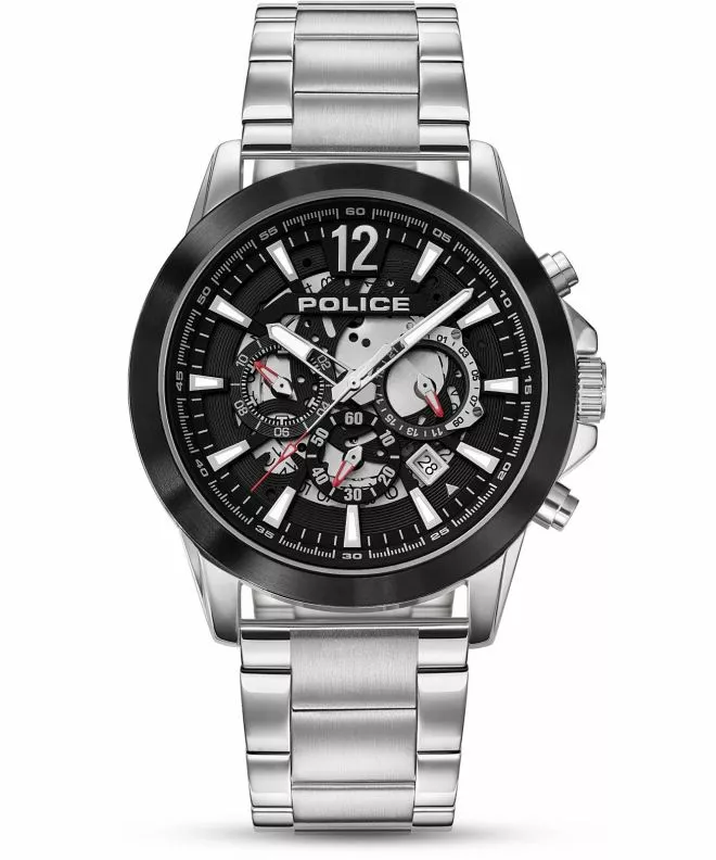 Zegarek męski Police Vertigo Skeleton Chronograph PEWJK2194940