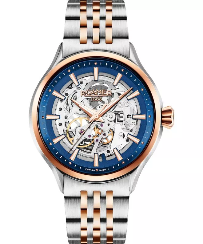 Zegarek męski Roamer Competence Skeleton III Automatic 101663 47 45 10N (101663.47.45.10N)