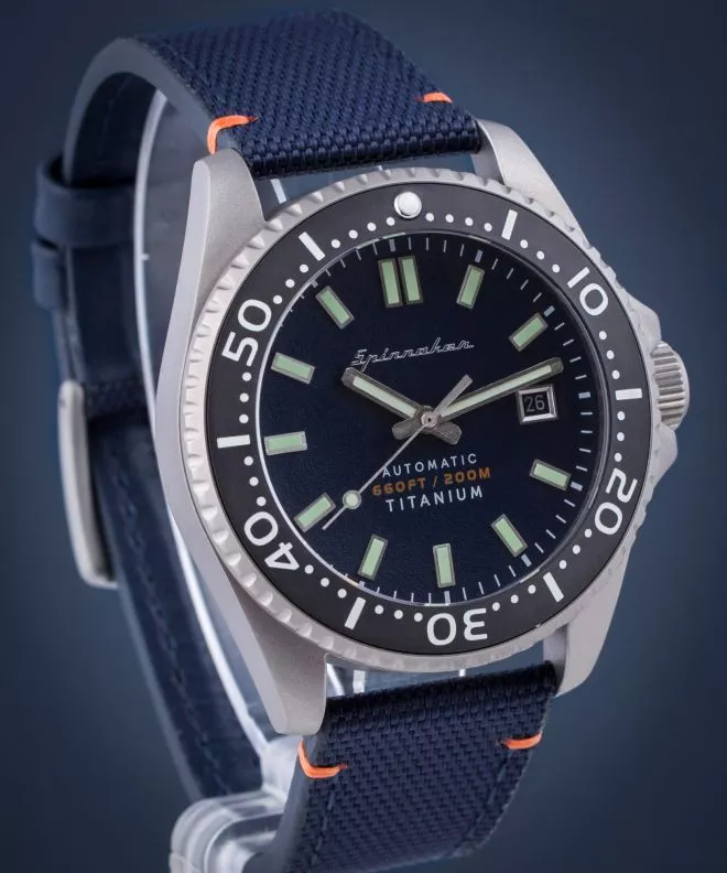 Zegarek męski Spinnaker Tesei Titanium Automatic 												 SP-5061-02
