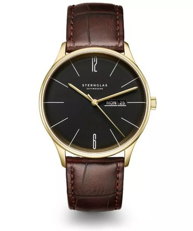 Zegarek męski Sternglas Berlin Metro Piano Black S01-BE04-HE01