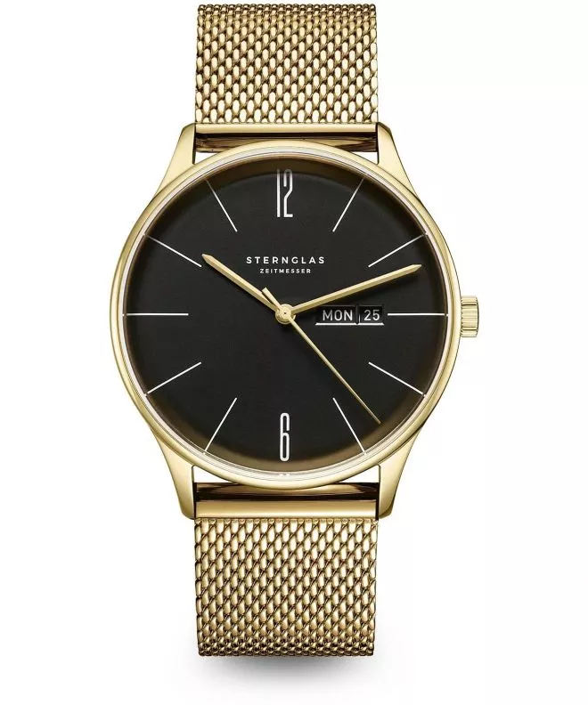 Zegarek męski Sternglas Berlin Metro Piano Black S01-BE04-MI05