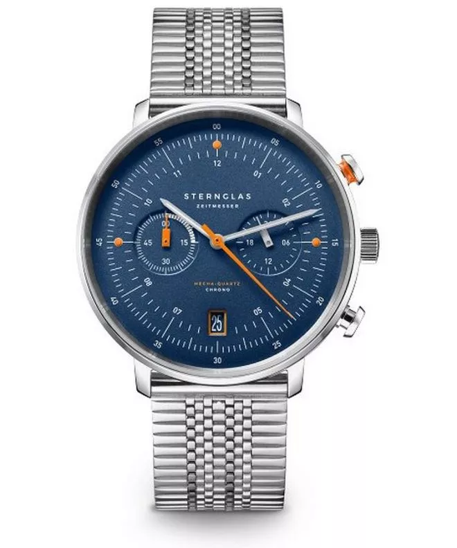 Zegarek męski Sternglas Hamburg Ed Küstemm Chronograph S01-HC06-ME08