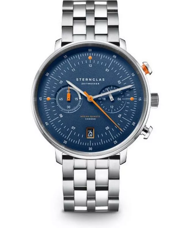 Zegarek męski Sternglas Hamburg Ed Küstemm Chronograph S01-HC06-ME13