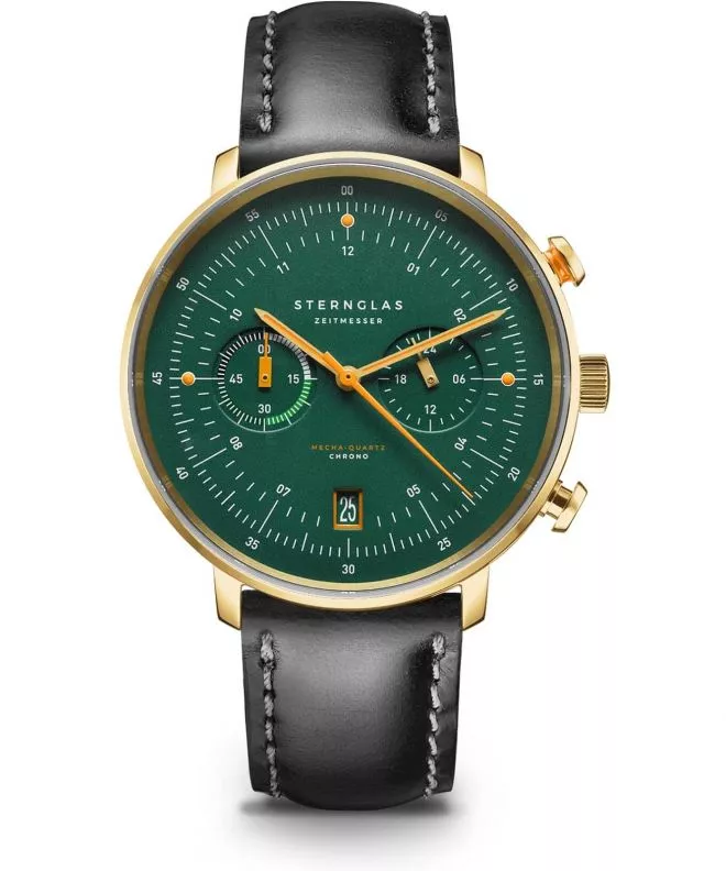 Zegarek męski Sternglas Hamburg Ed Vintage Chronograph S01-HCV22-BR04