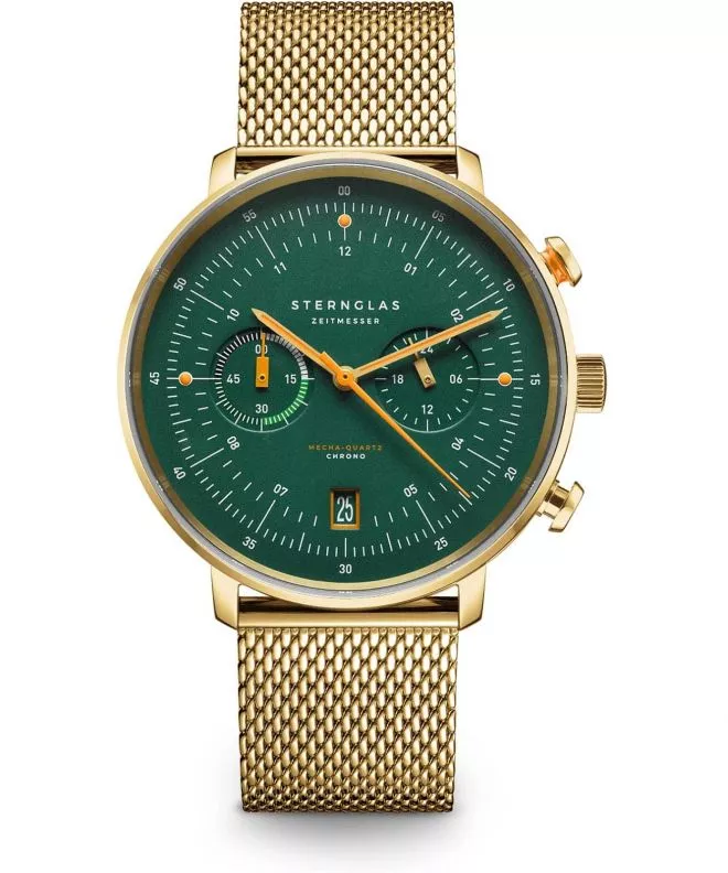 Zegarek męski Sternglas Hamburg Ed Vintage Chronograph S01-HCV22-MI05