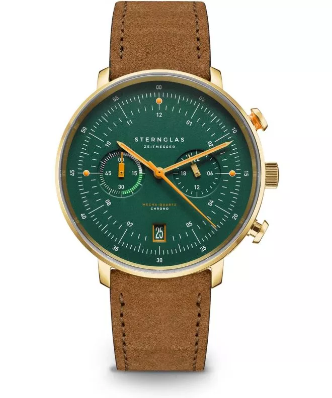 Zegarek męski Sternglas Hamburg Ed Vintage Chronograph S01-HCV22-WL02