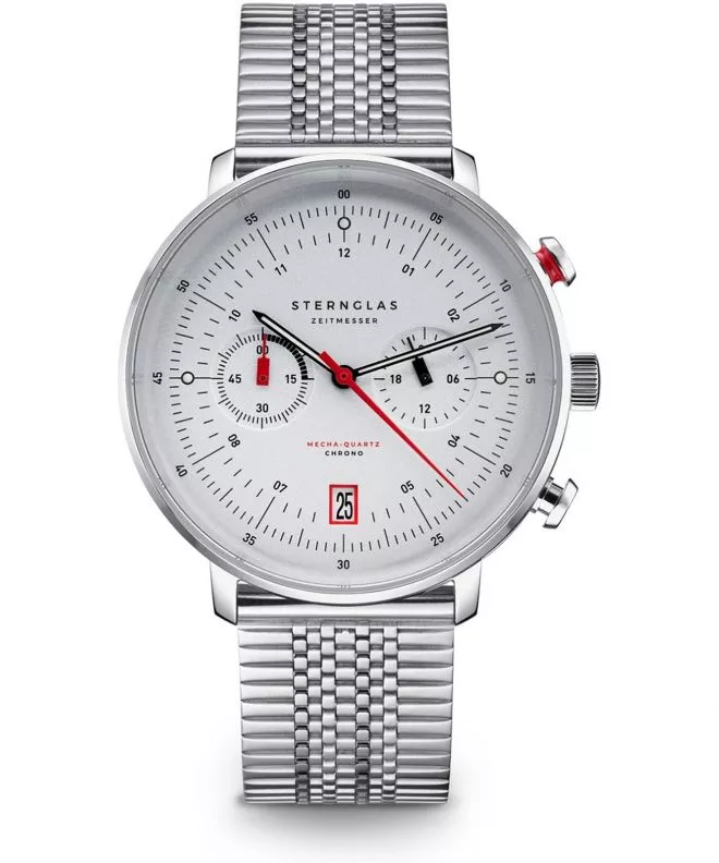 Zegarek męski Sternglas Hamburg Mecha-Quartz Chrono S01-HC10-ME08