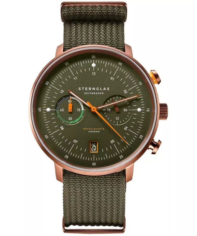Zegarek męski Sternglas Hamburg Mecha-Quartz Chrono S01-HC35-FI05